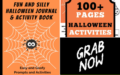 Halloween Journal and Activity Book blog post cover image