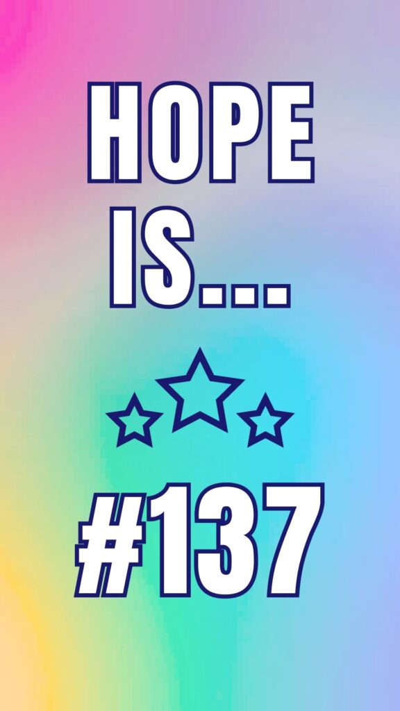 daily hope videos #137